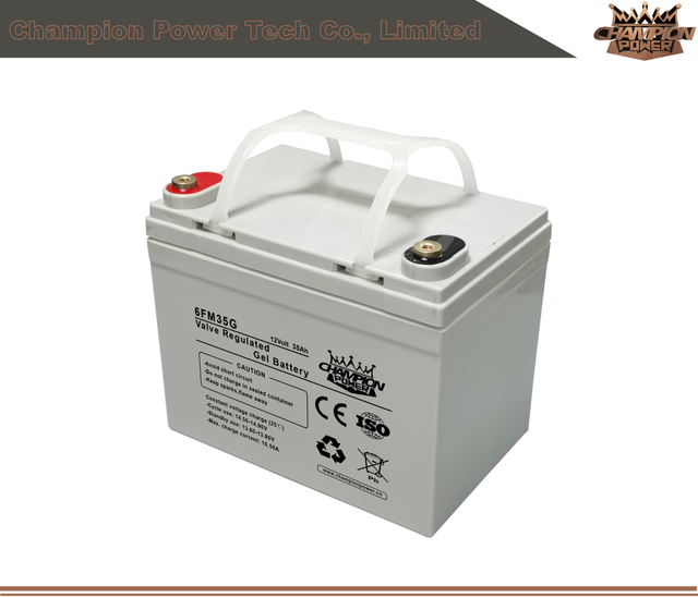 Batterie de gel 6FM35G 12V35AH