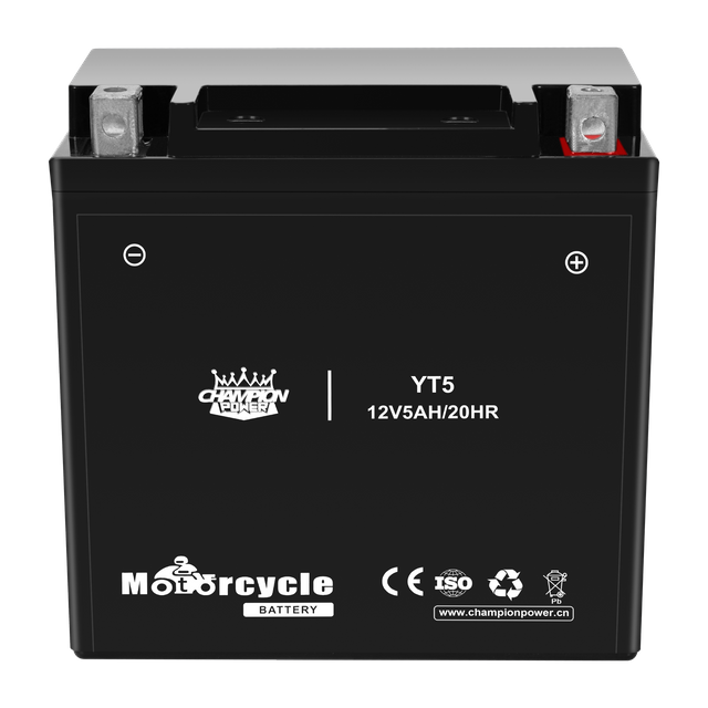 Batterie de moto YT5 12V5AH