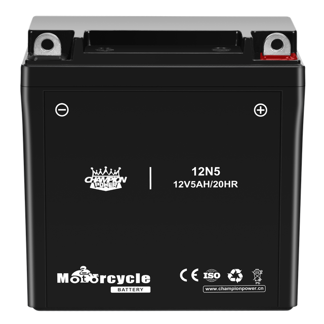 Batterie de moto 12N5 12V5AH
