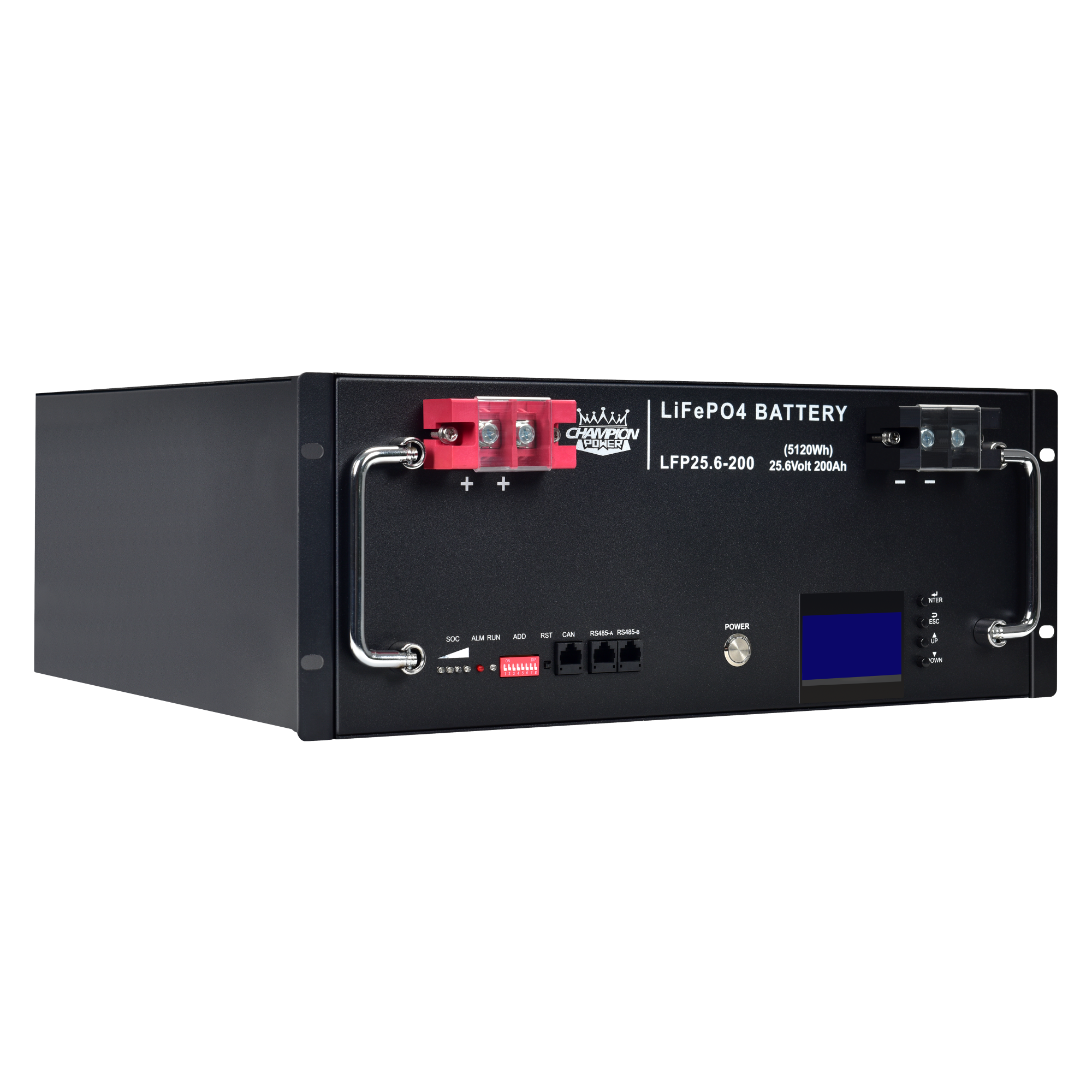 LFP25.6-200 25.6V200AH Batterie montée sur rack
