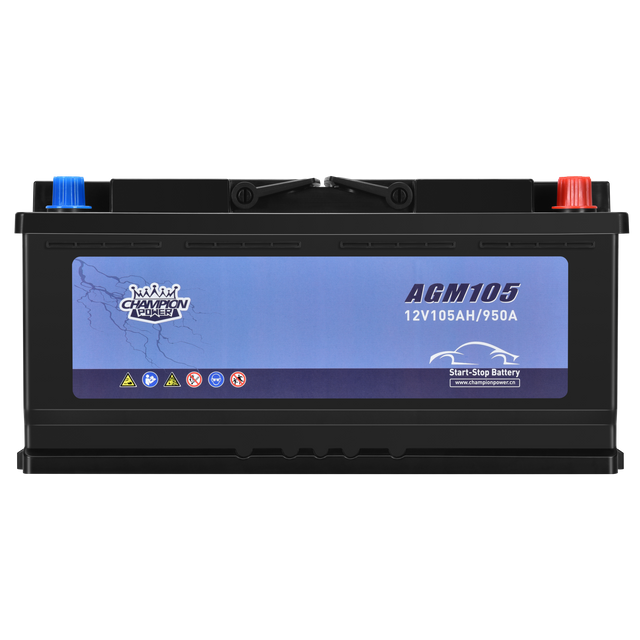 AGM105 12V105AH Batterie de démarrage de démarrage