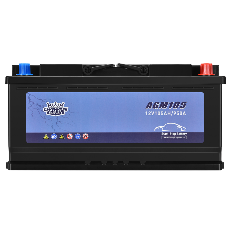 AGM105 12V105AH Batterie de démarrage de démarrage