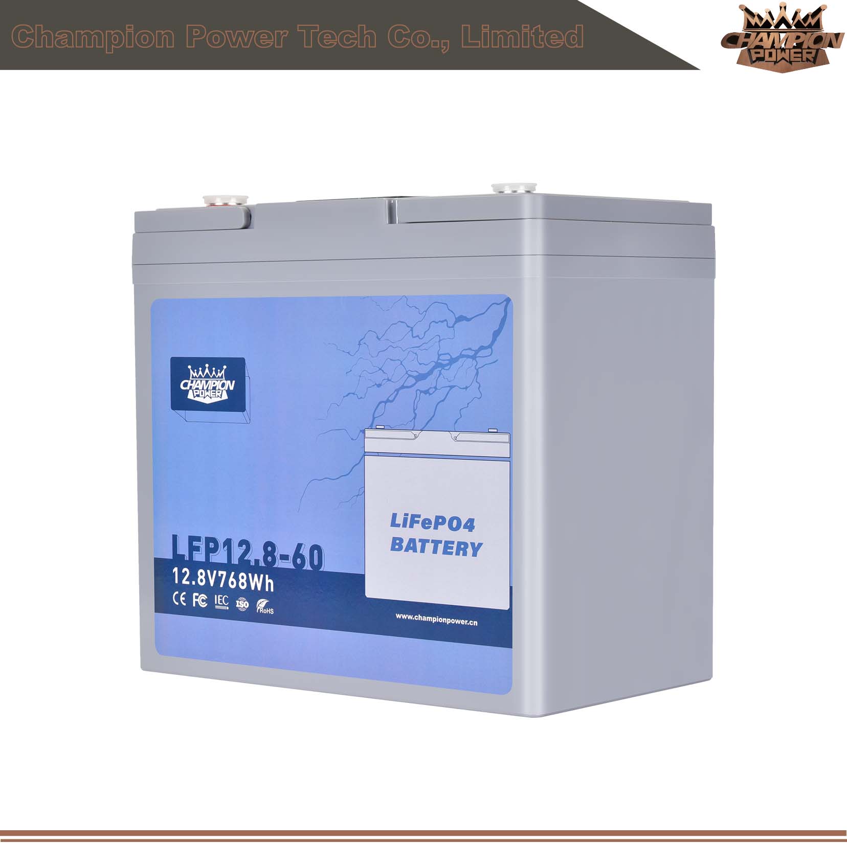 Batterie LFP12.8-60 12V60AH LIFEPO4