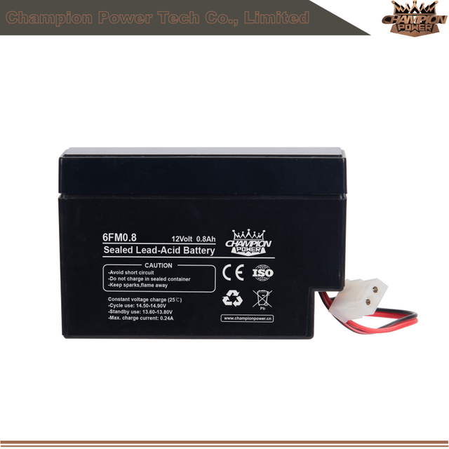 6FM0.8 Batterie AGM 12V0.8AH