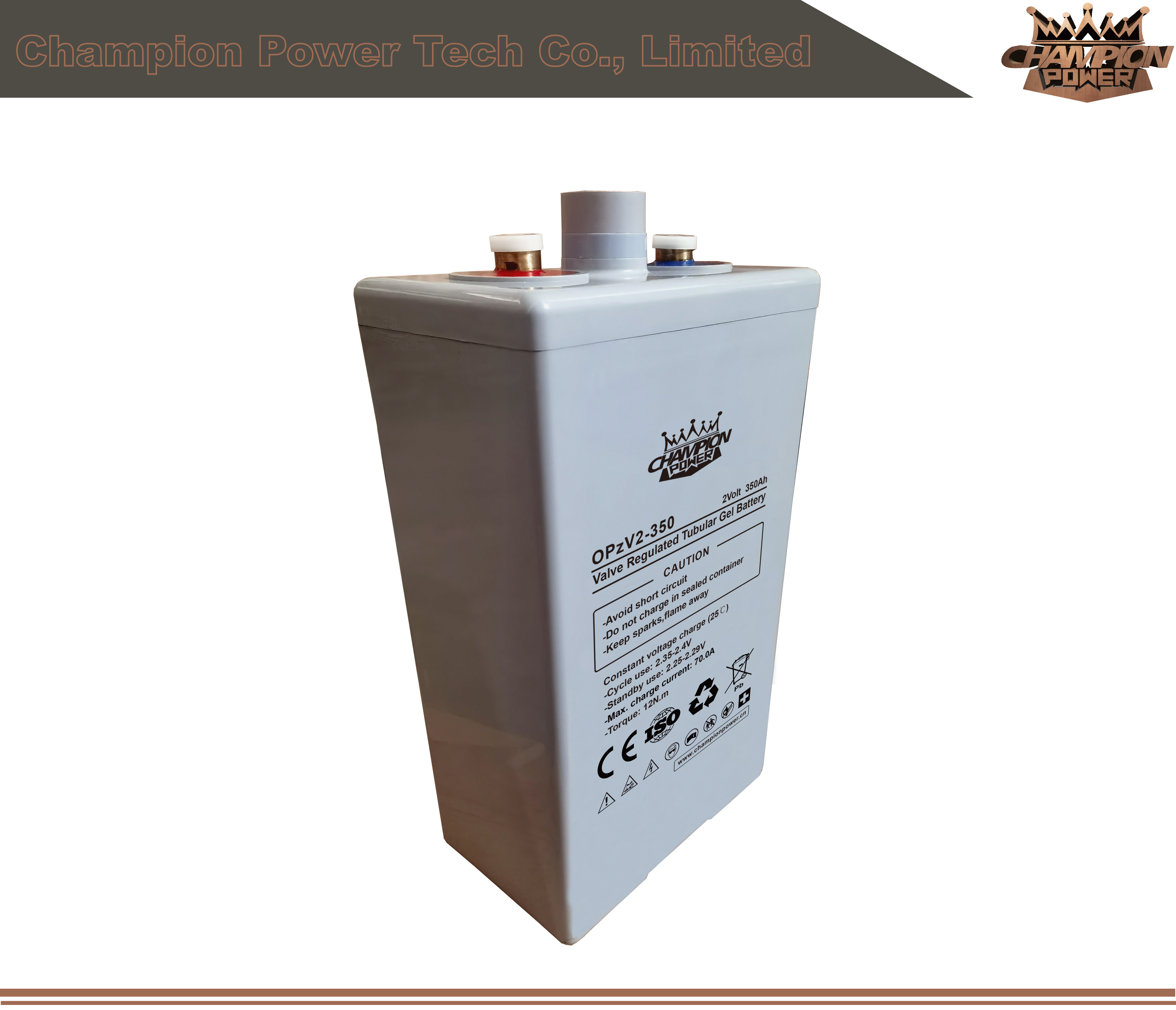OPZV2-350 2V350AH BATTERIE OPZV