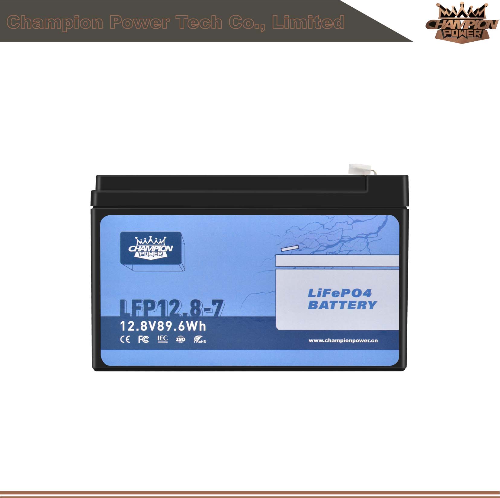 Batterie LFP12.8-7 12V7AH LIFEPO4