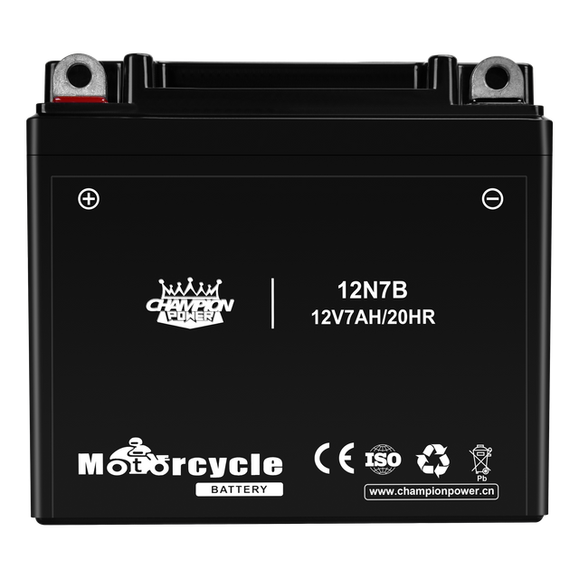 Batterie de moto 12N7B 12V7AH 146 mm * 59 mm * 127 mm