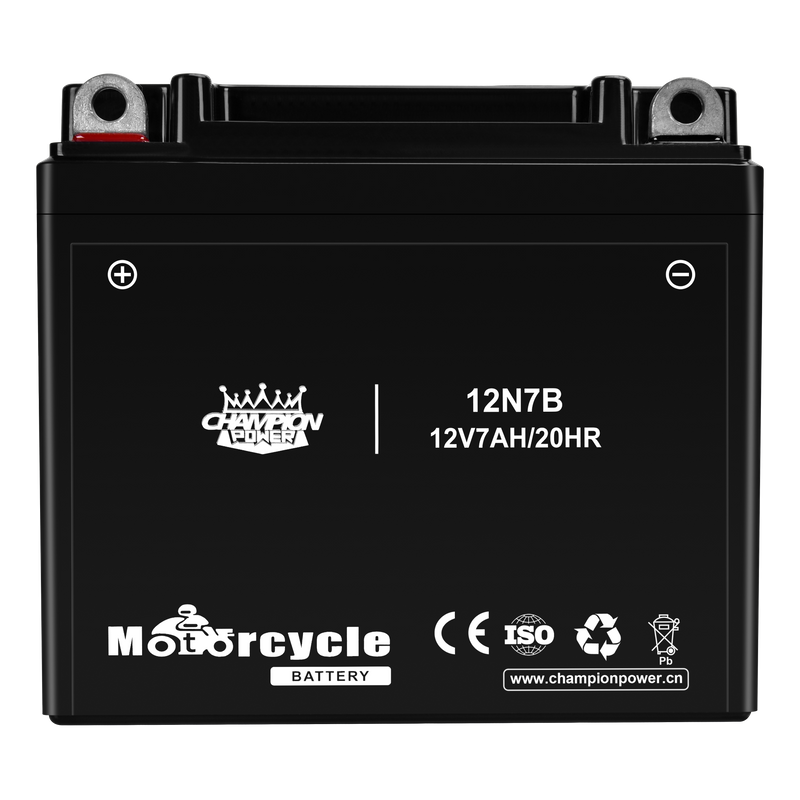 Batterie de moto 12N7B 12V7AH 146 mm * 59 mm * 127 mm