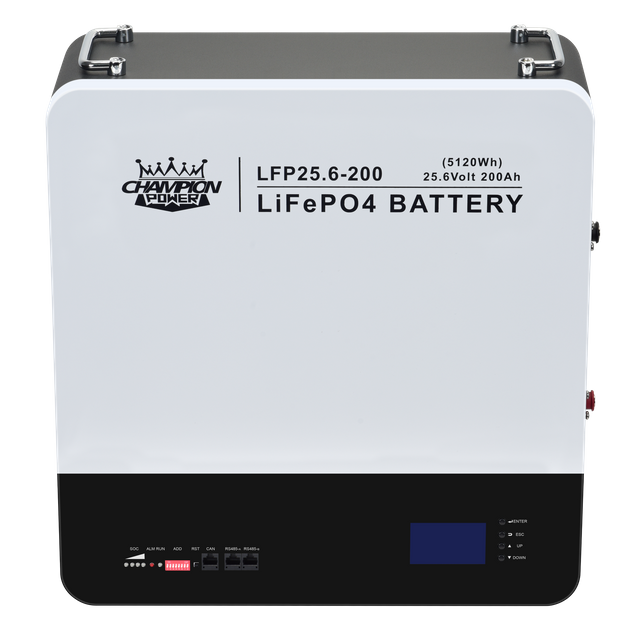 LFP25.6-200 25.6V200AH Batterie murale