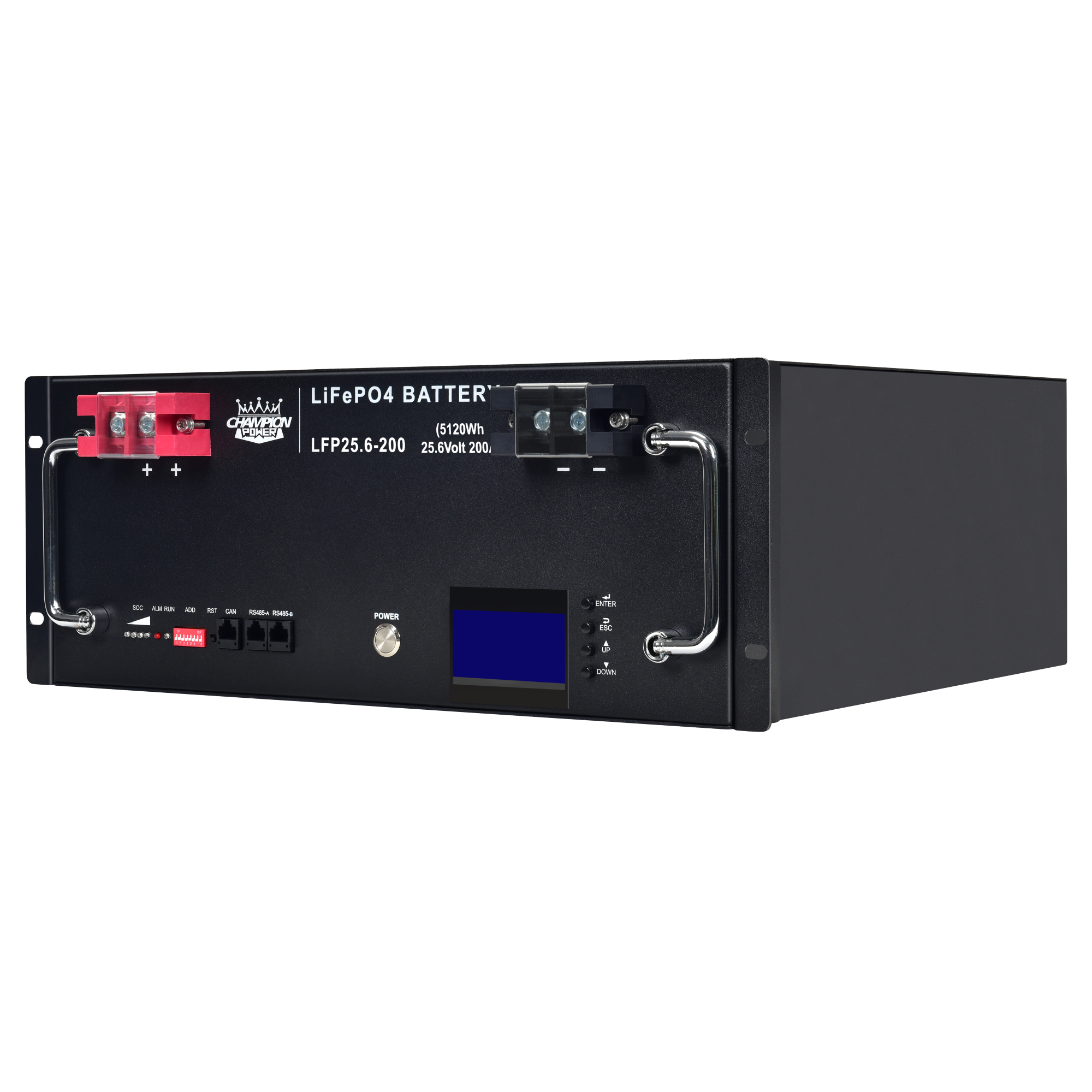 LFP25.6-200 25.6V200AH Batterie montée sur rack