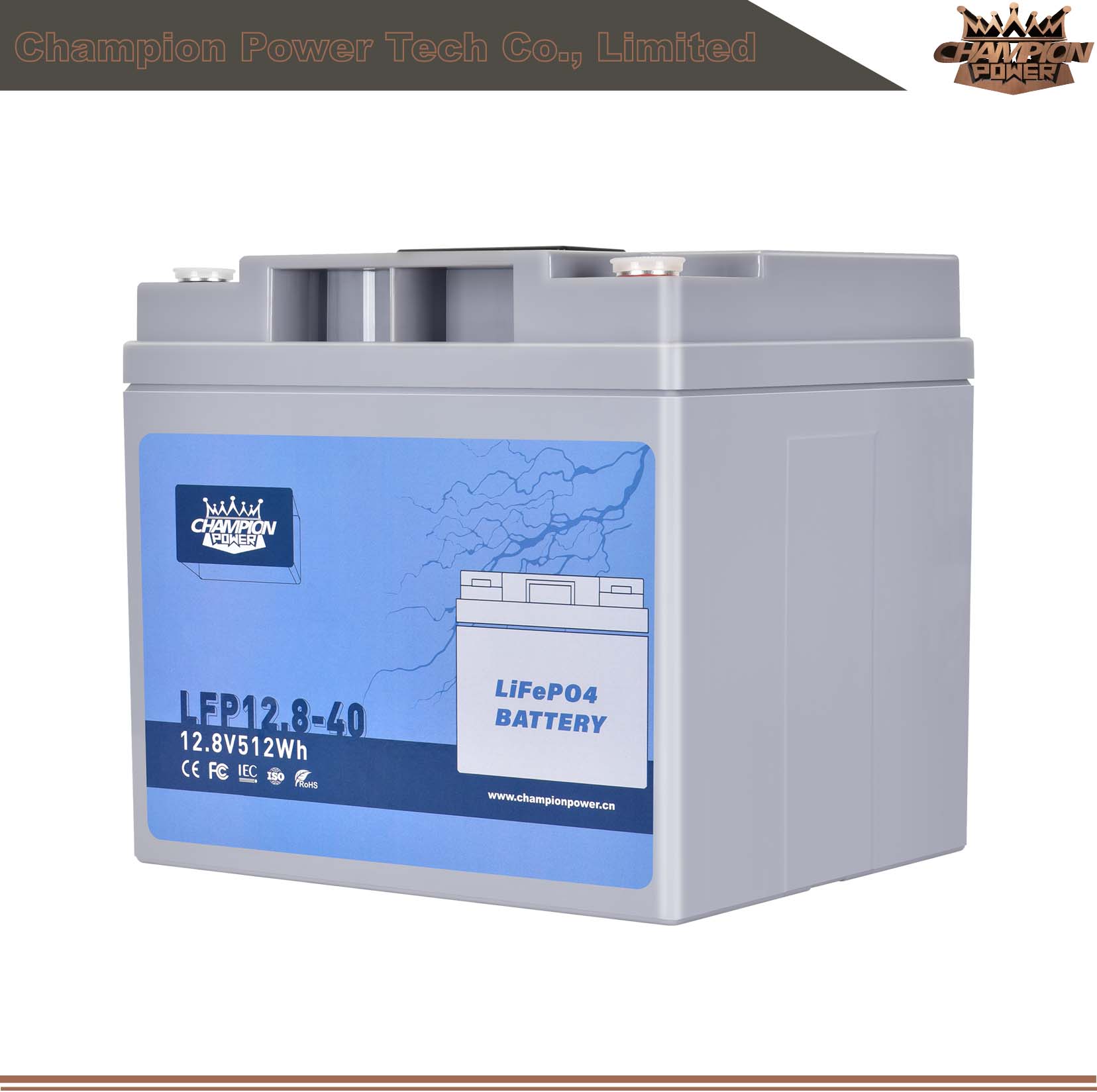 Batterie LFP12.8-40 12V40AH LIFEPO4