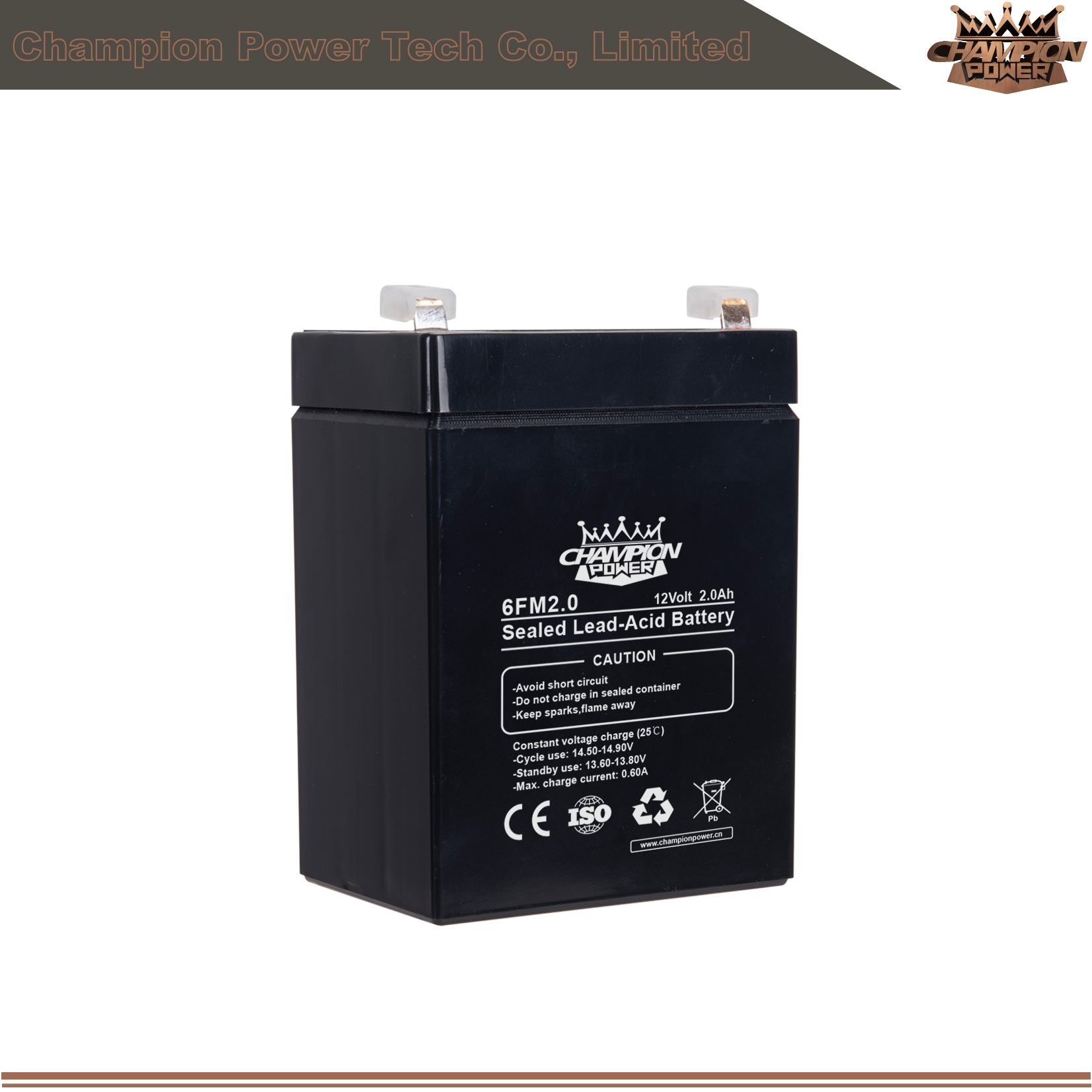 Batterie AGM 6FM2.0 12V2.0AH