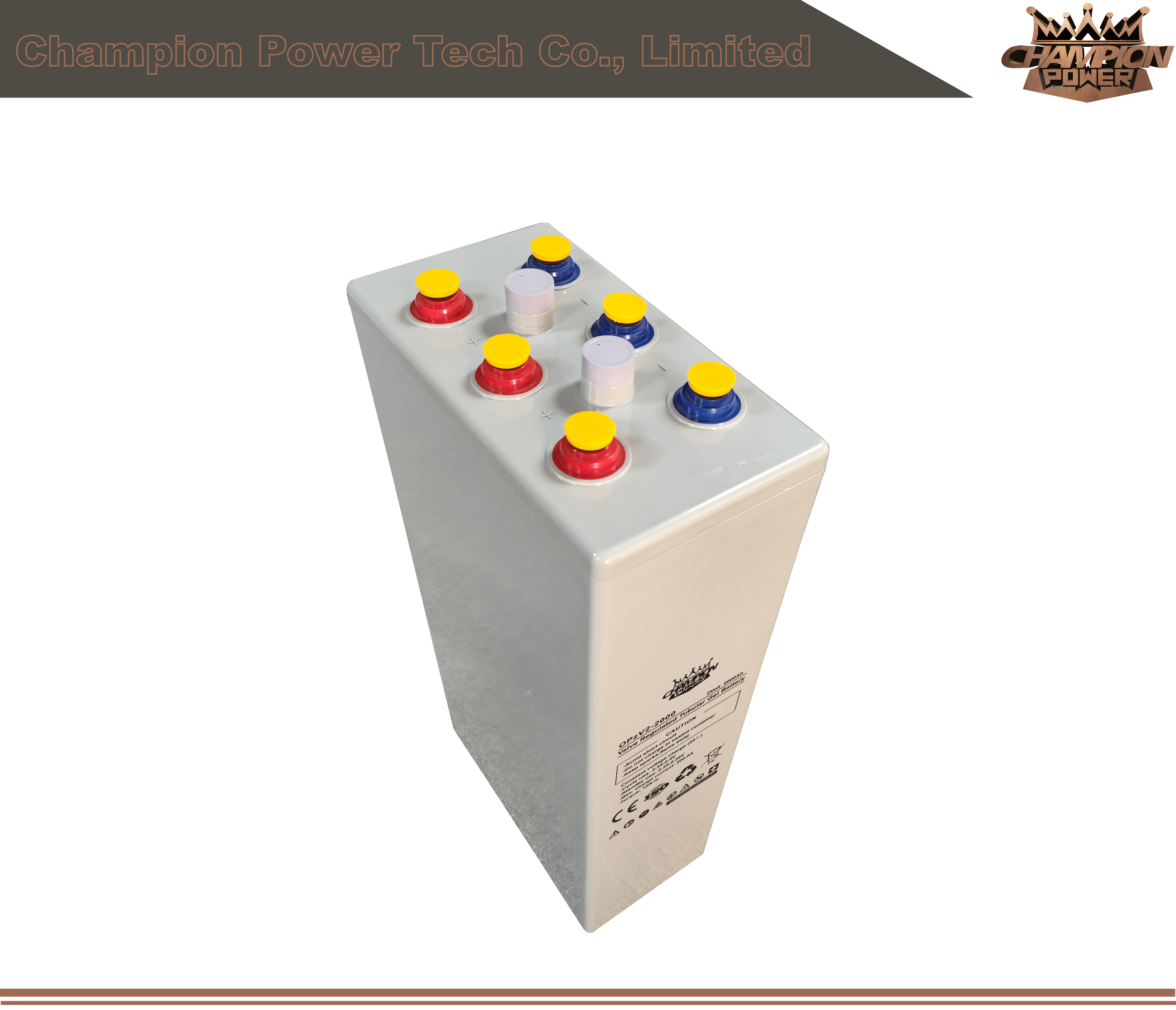OPZV2-2000 2V2000AH BATTERIE OPZV