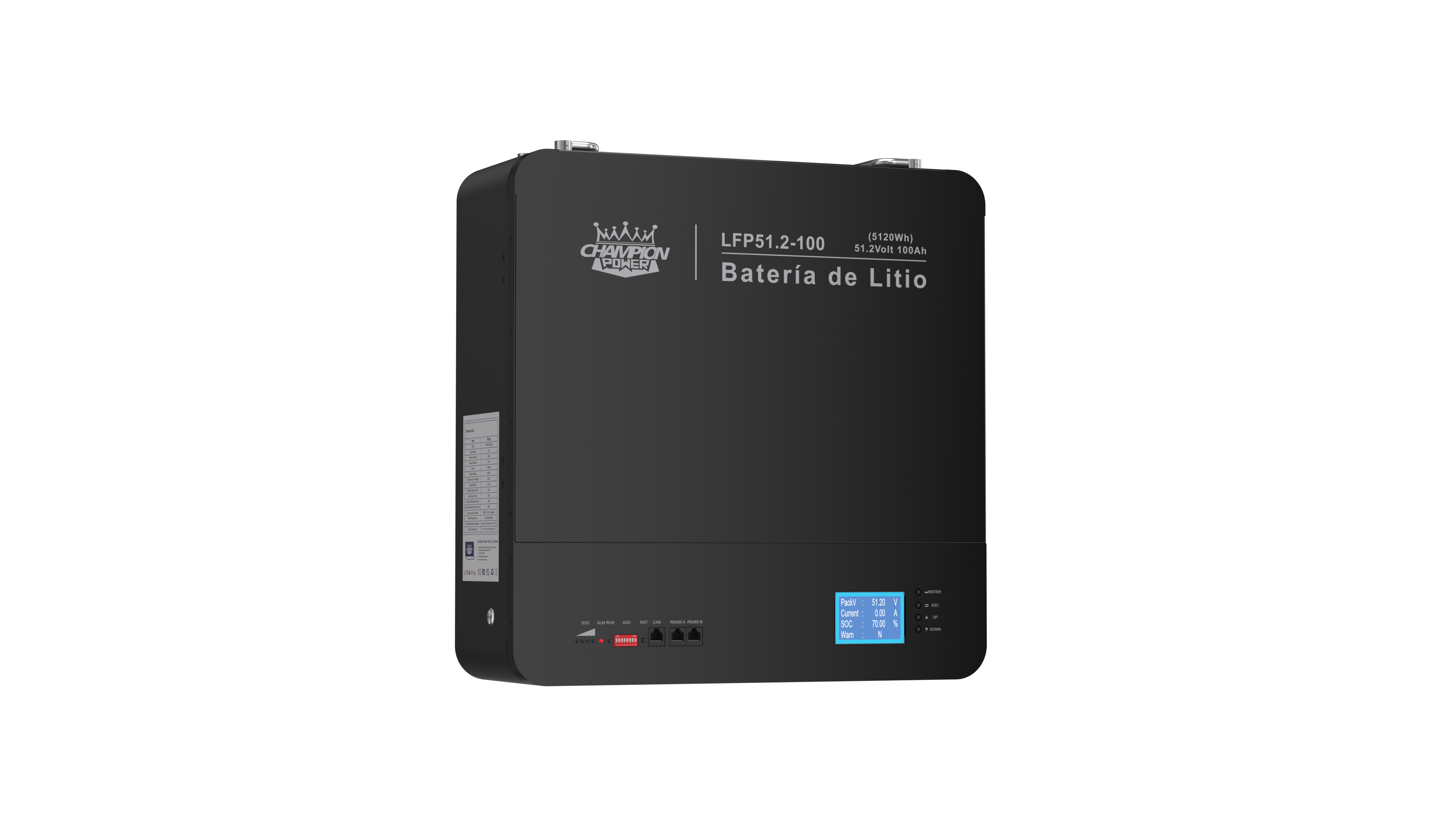 Champion Power Wall Moustned Lithium Battery: Power en qui vous pouvez faire confiance! 