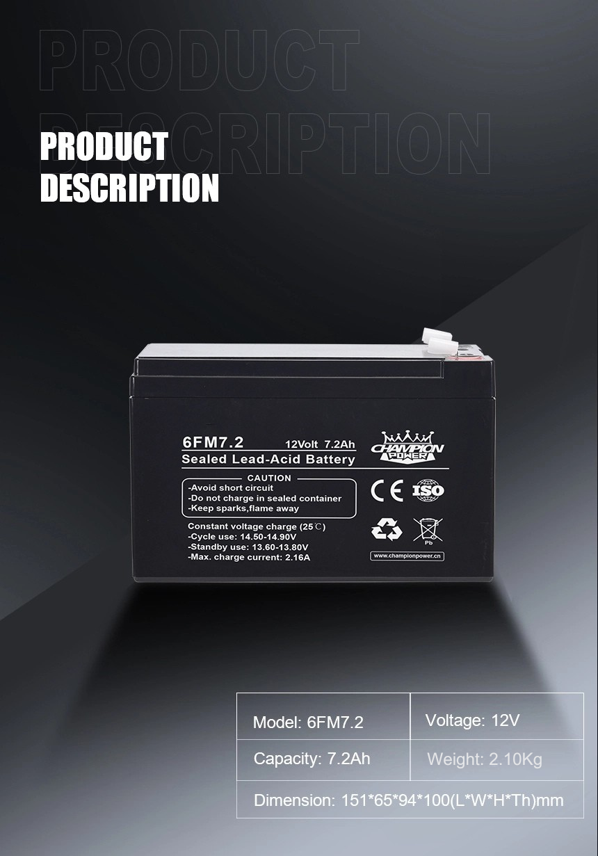 Batterie 12v7.2AH