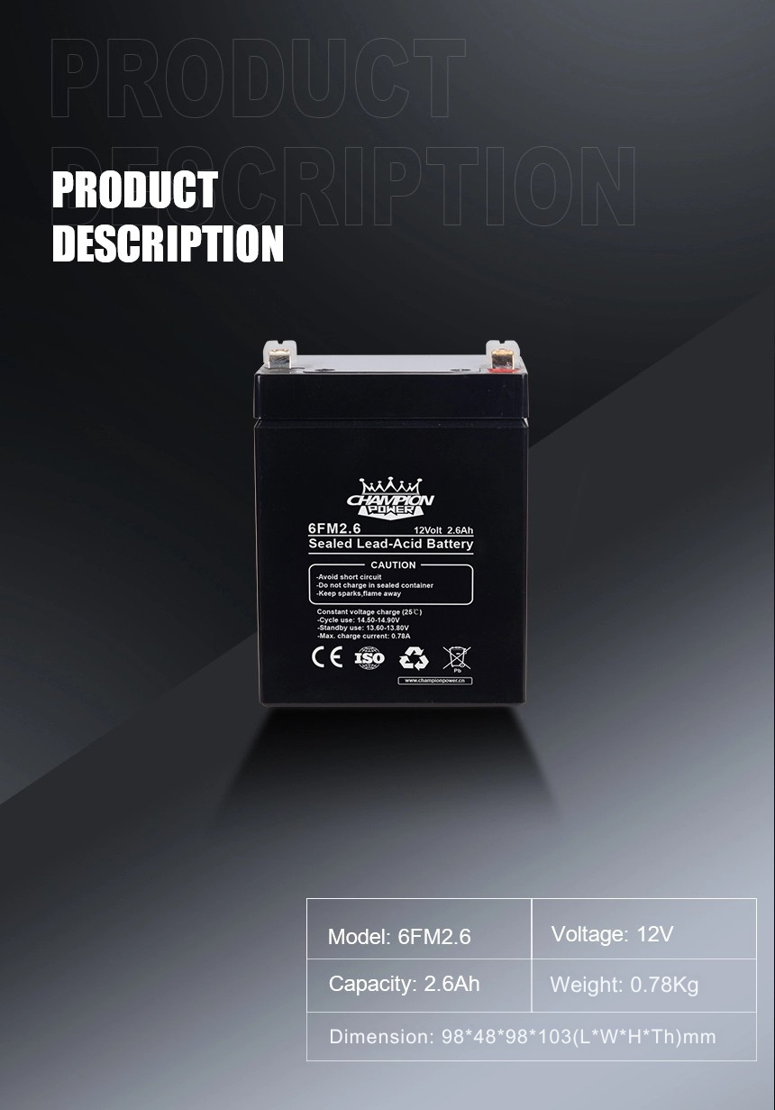 Batterie AGM 12V2.6AH