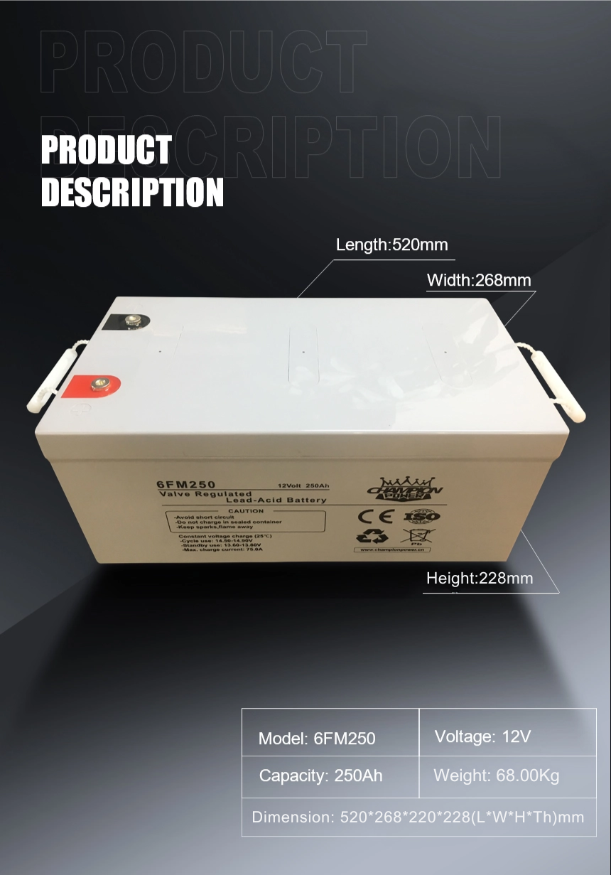 Batterie AGM 12V250AH
