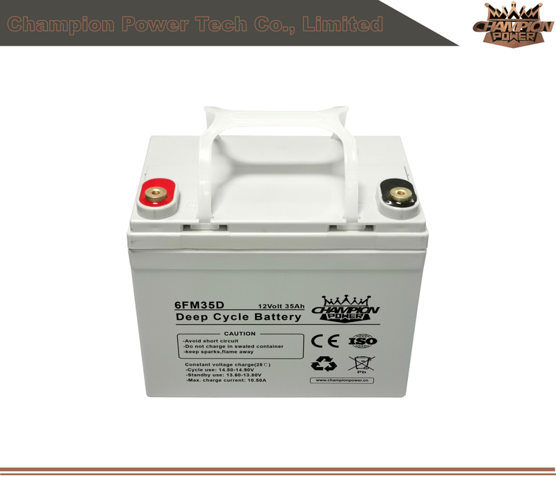 6FM35D 12V35AH Batterie à cycle profond