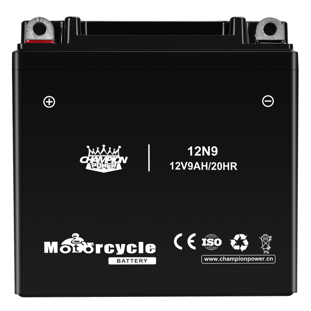 Batterie de moto 12N9 12V9AH