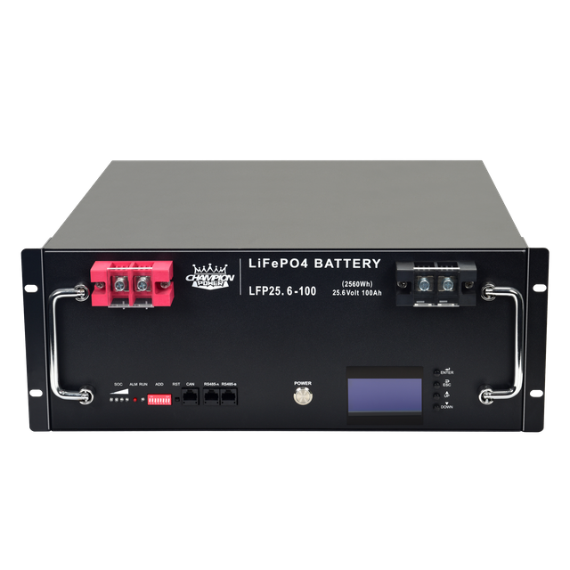 LFP25.6-100 25.6V100AH Batterie montée sur rack