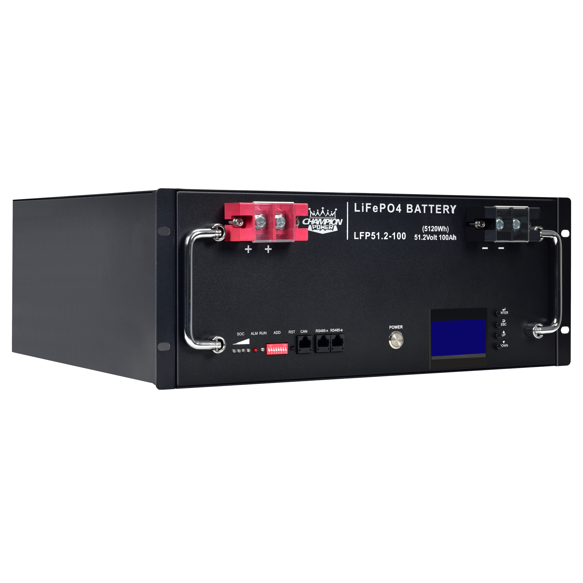 LFP51.2-100 51.2V100AH Batterie montée sur rack