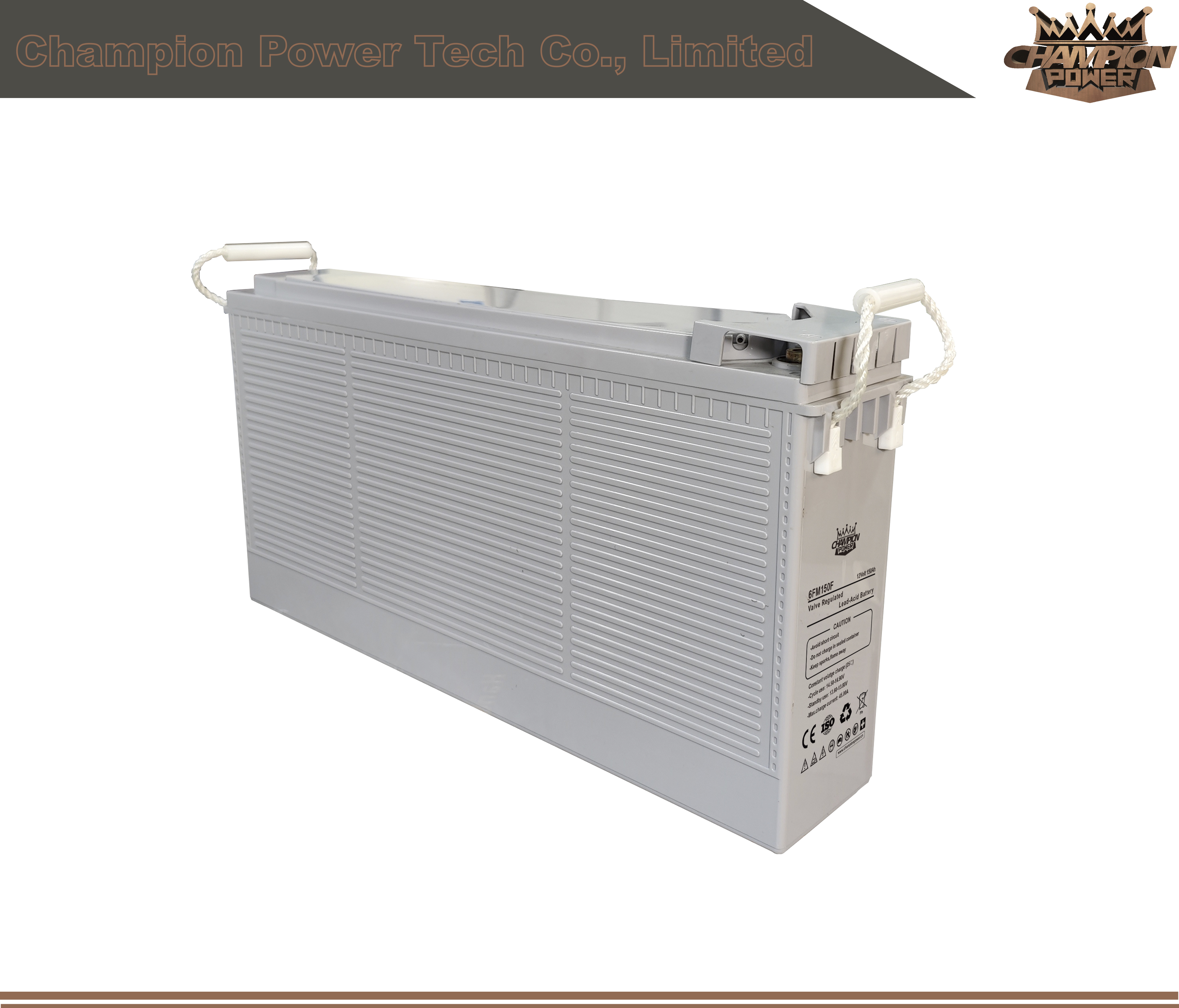 Batterie de borne avant 6FM150F 12V150AH