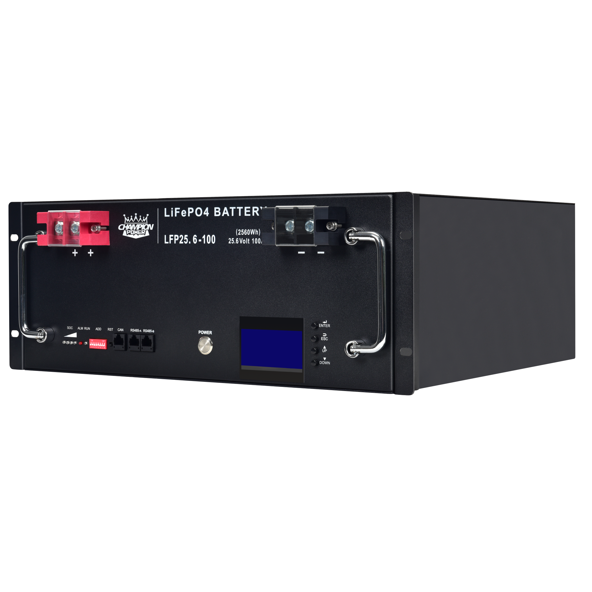 LFP25.6-100 25.6V100AH Batterie montée sur rack