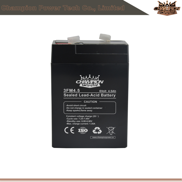 Batterie AGM 3FM4.5 6V4.5AH