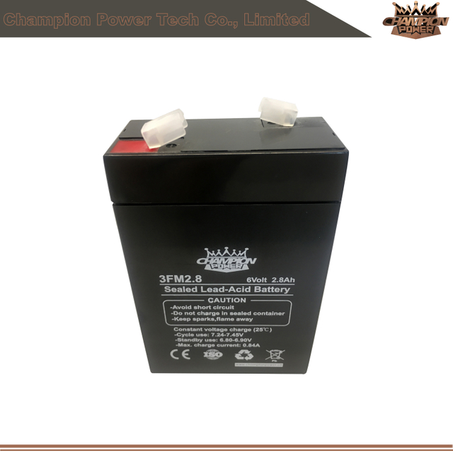3FM2.8 Batterie AGM 6V2.8AH