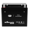 Batterie de moto YT12 12V12AH