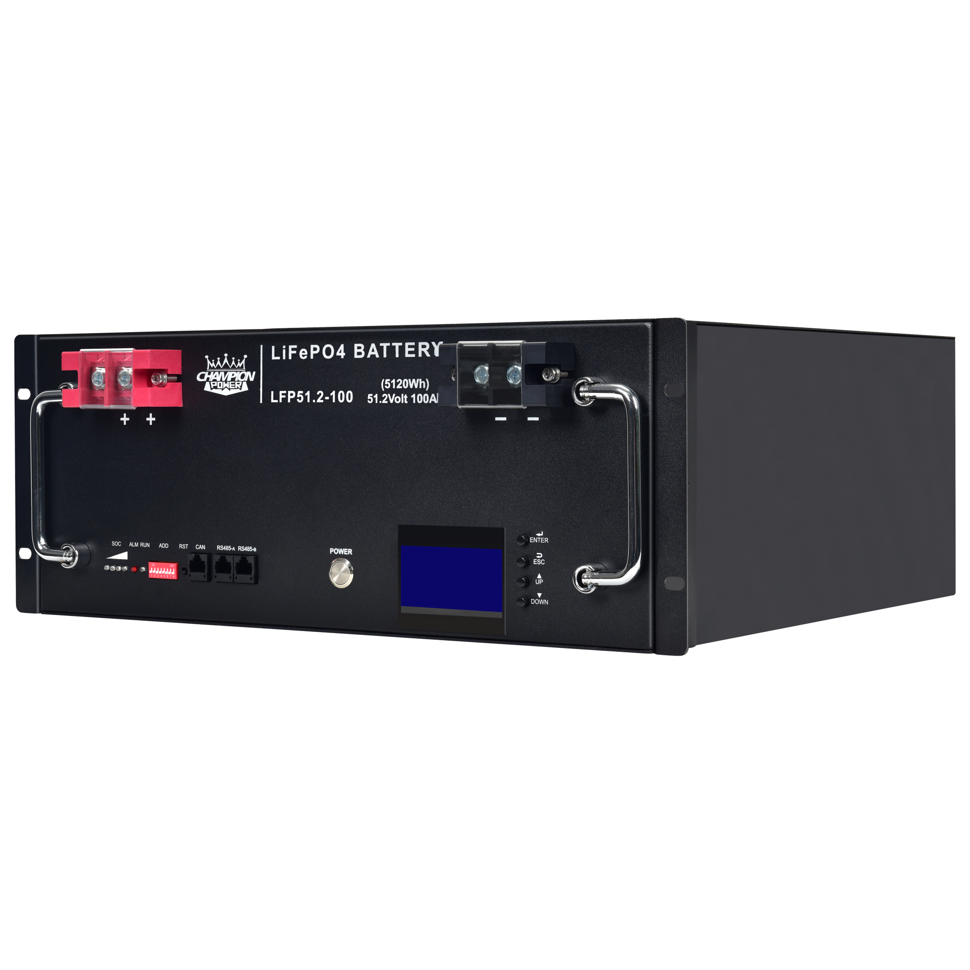 LFP51.2-100 51.2V100AH Batterie montée sur rack