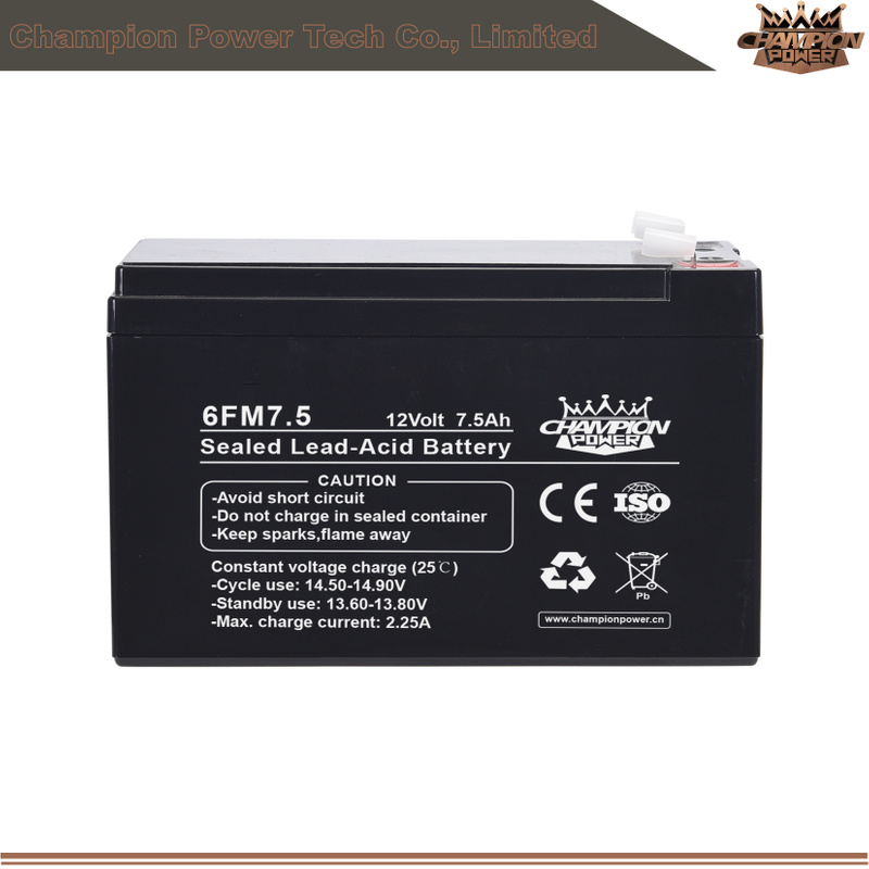 6FM7.5 Batterie AGM 12V7.5AH