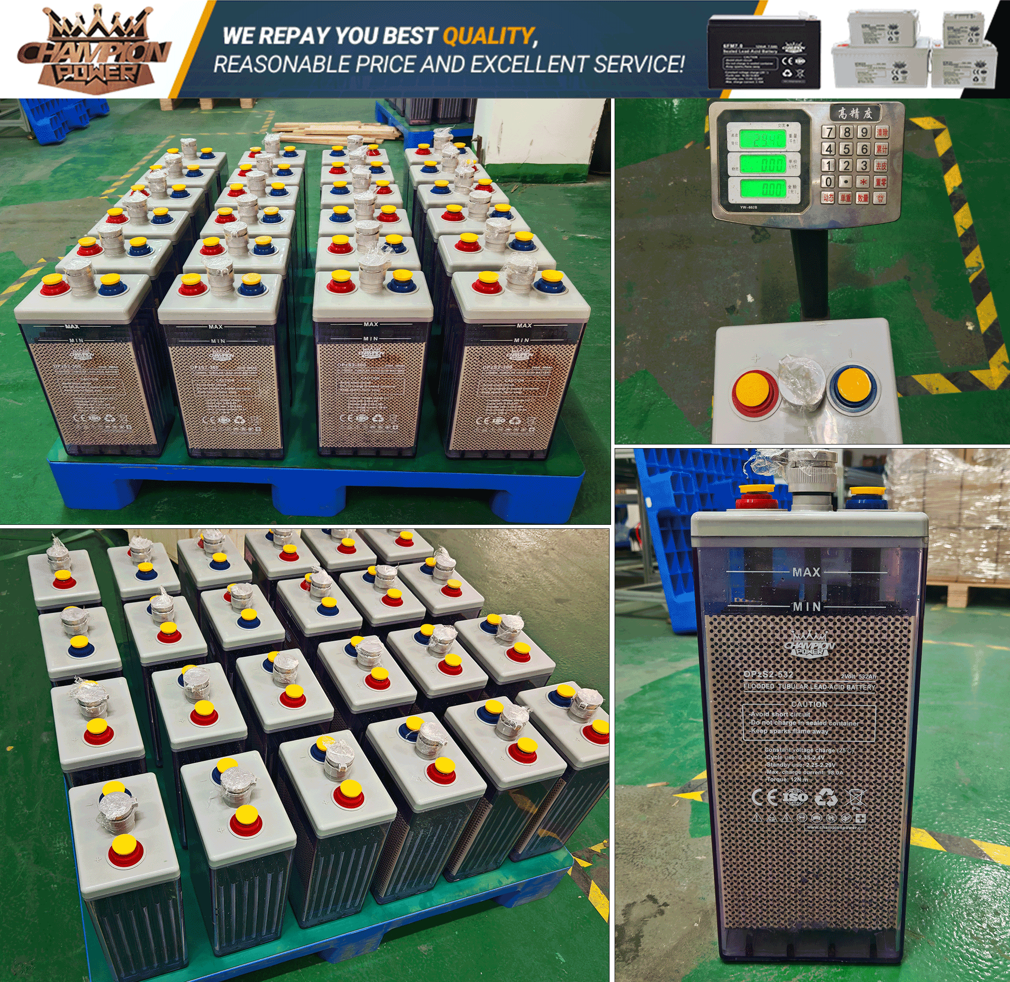 Champion Power Opzs Battery: votre partenaire de confiance dans le stockage d'énergie