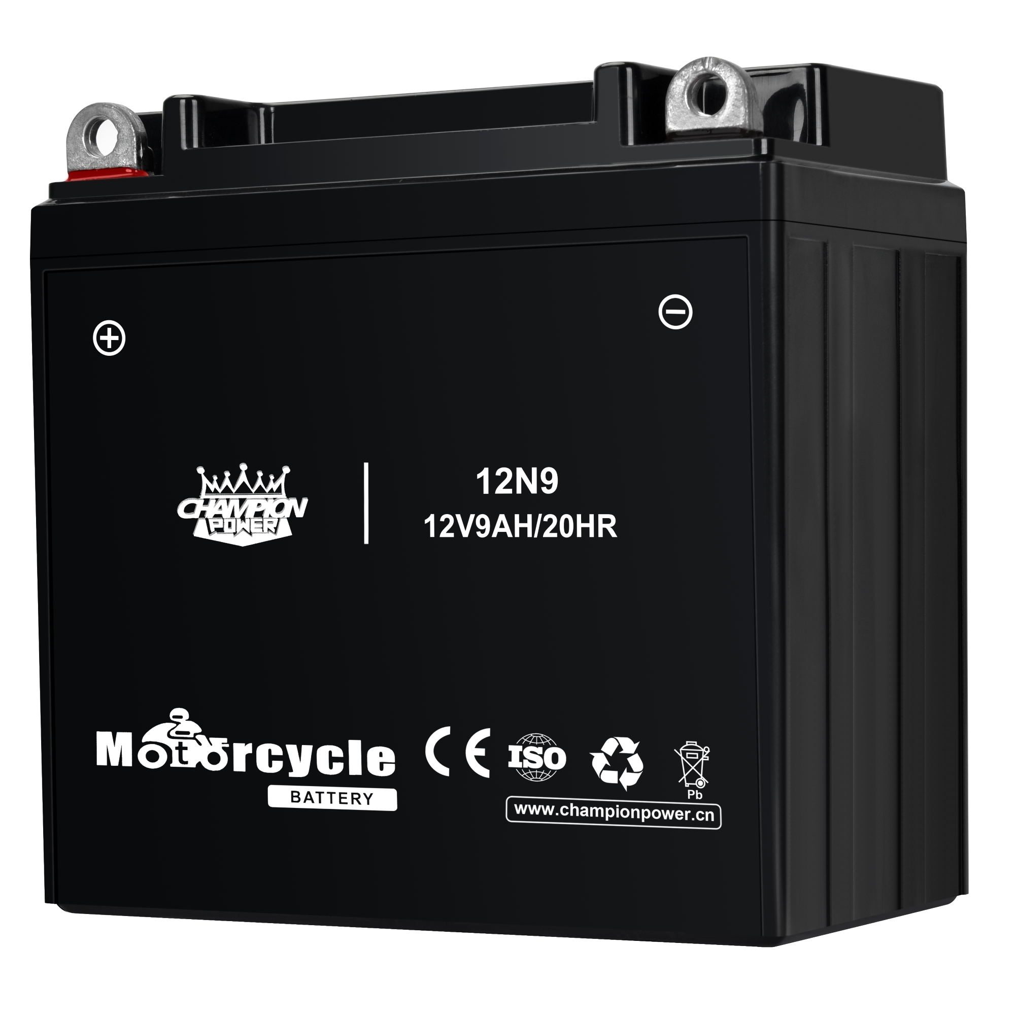 Batterie de moto 12N9 12V9AH