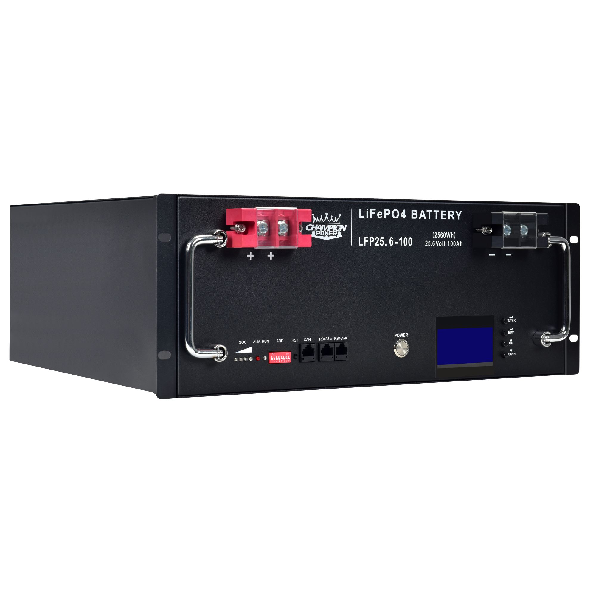 LFP25.6-100 25.6V100AH Batterie montée sur rack