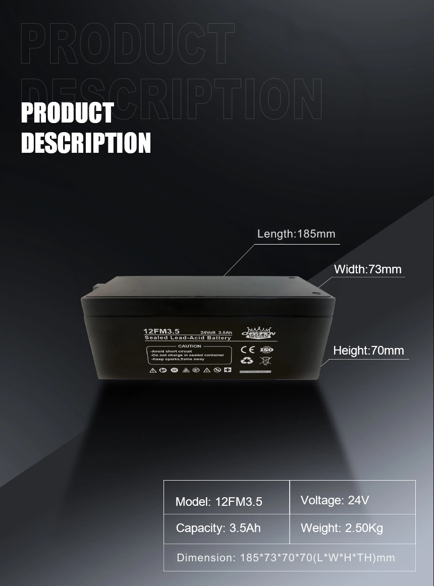 Batterie AGM 24V3,5AH