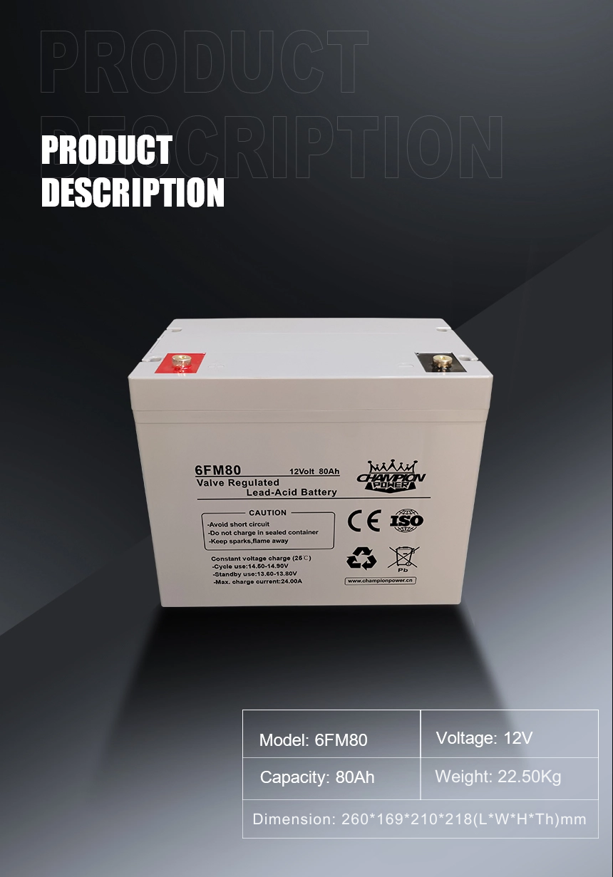 Batterie AGM 12V80AH