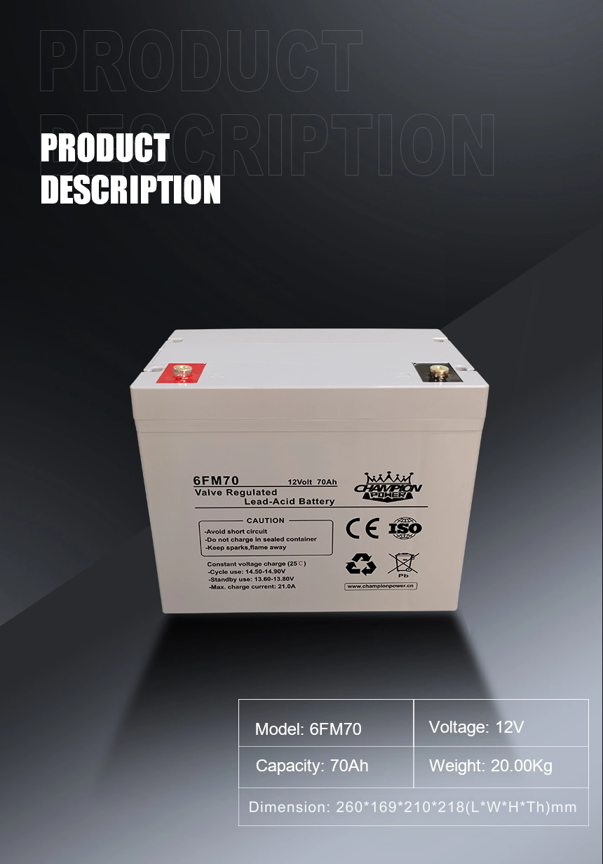Batterie AGM 12V70AH