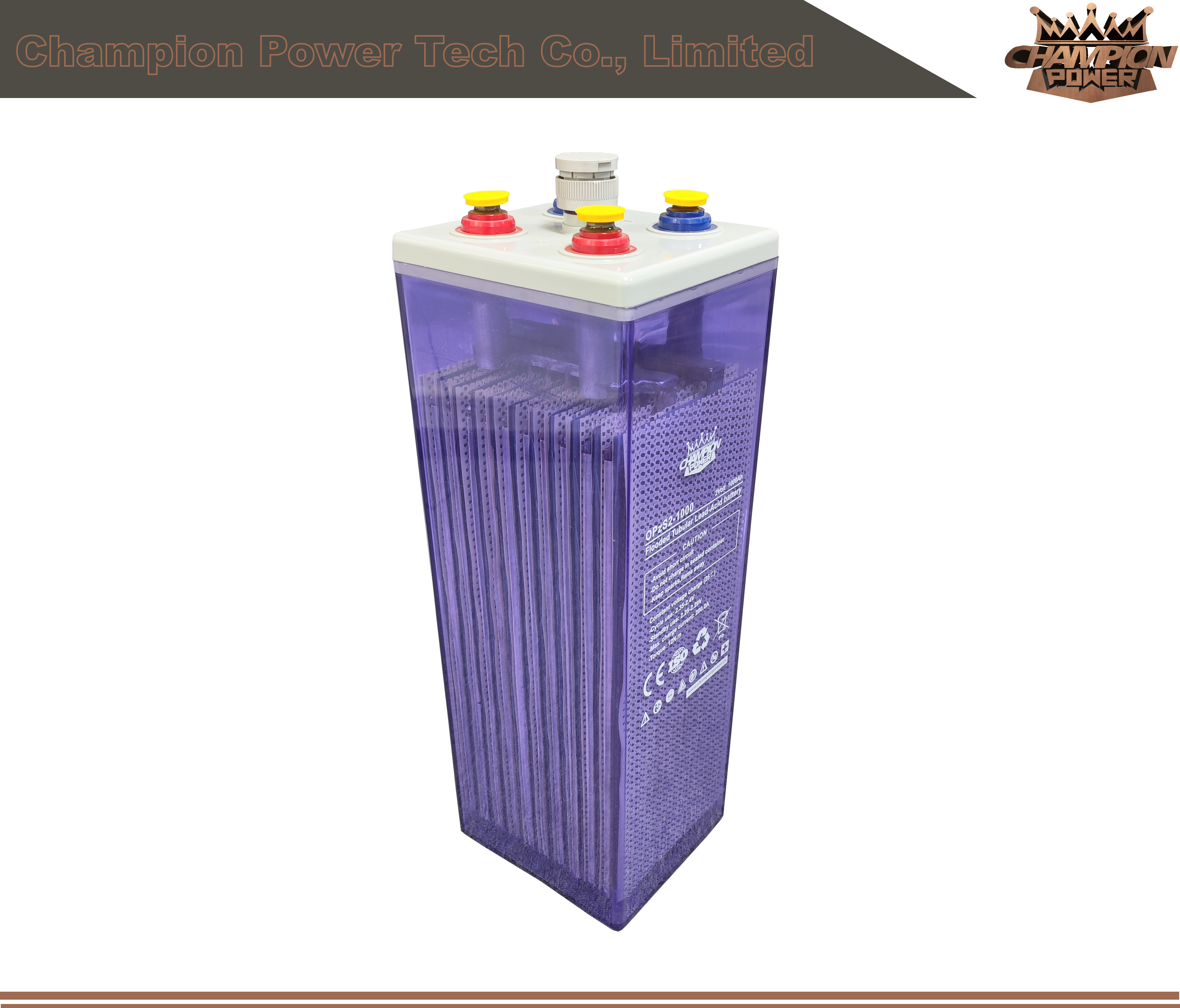 Batterie OPZS2-1000 2V1000AH OPZS