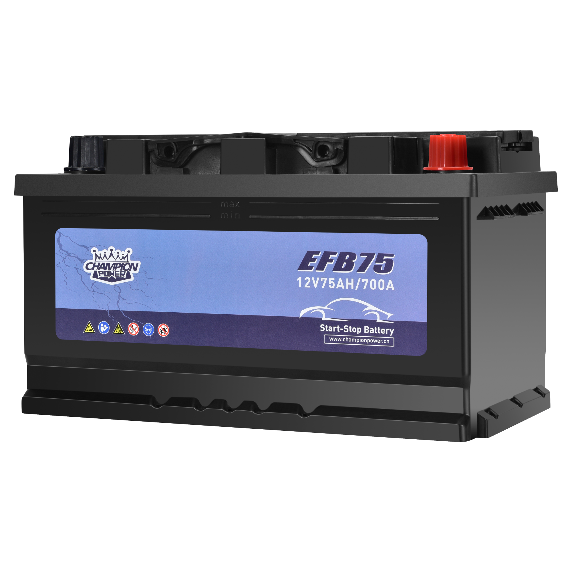 Batterie EFB75 12V75AH EFB
