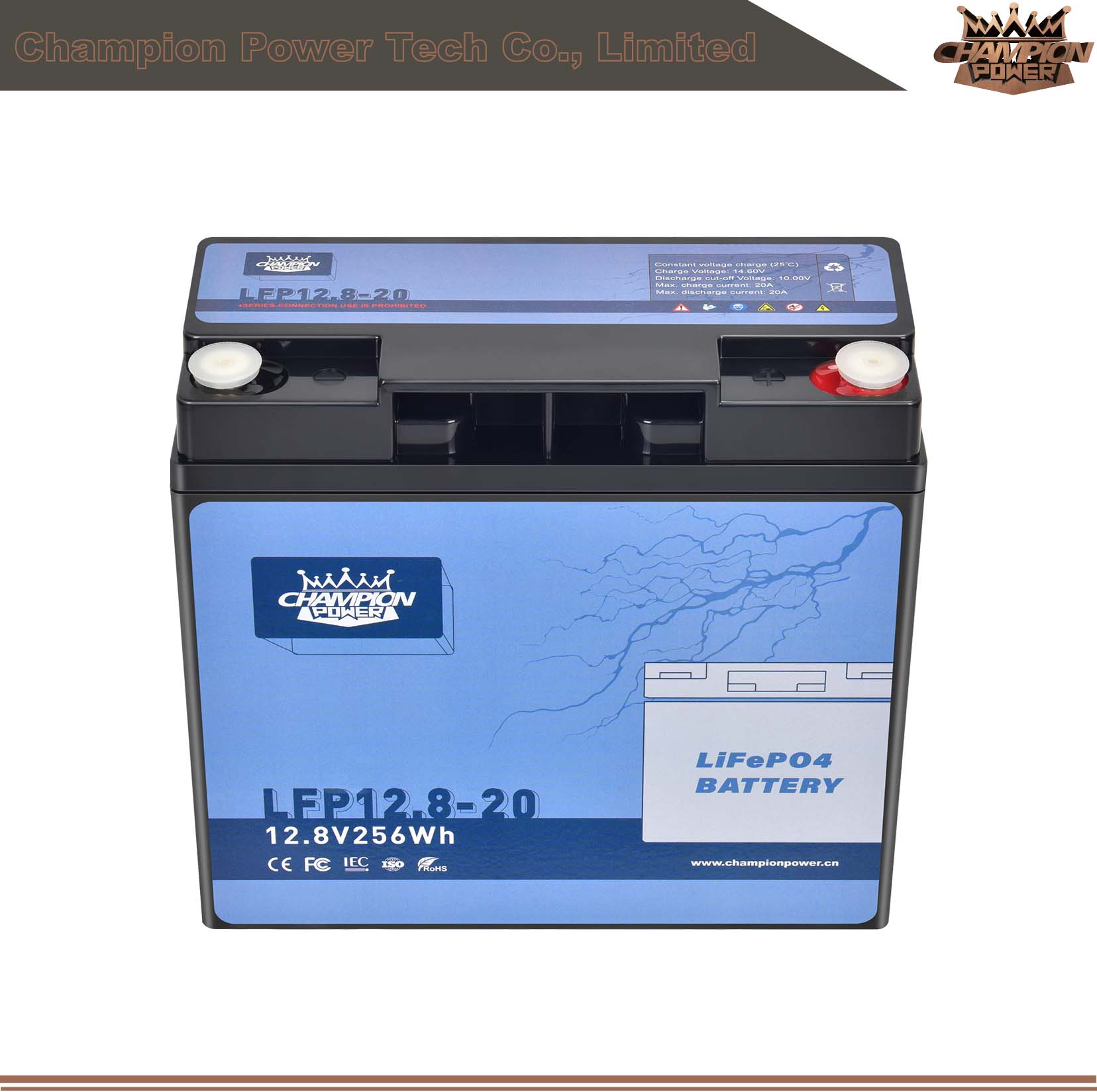 Batterie LFP12.8-20 12V20AH LIFEPO4