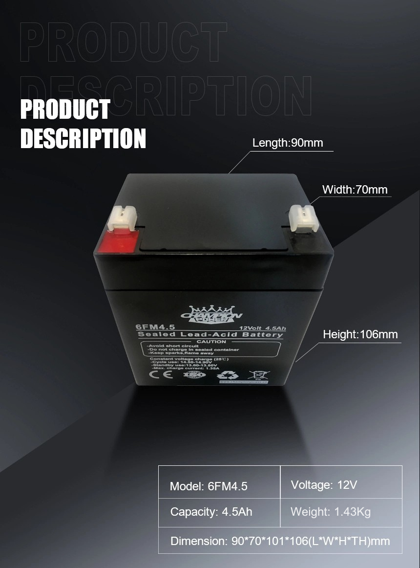 Batterie AGM 12V4.5AH
