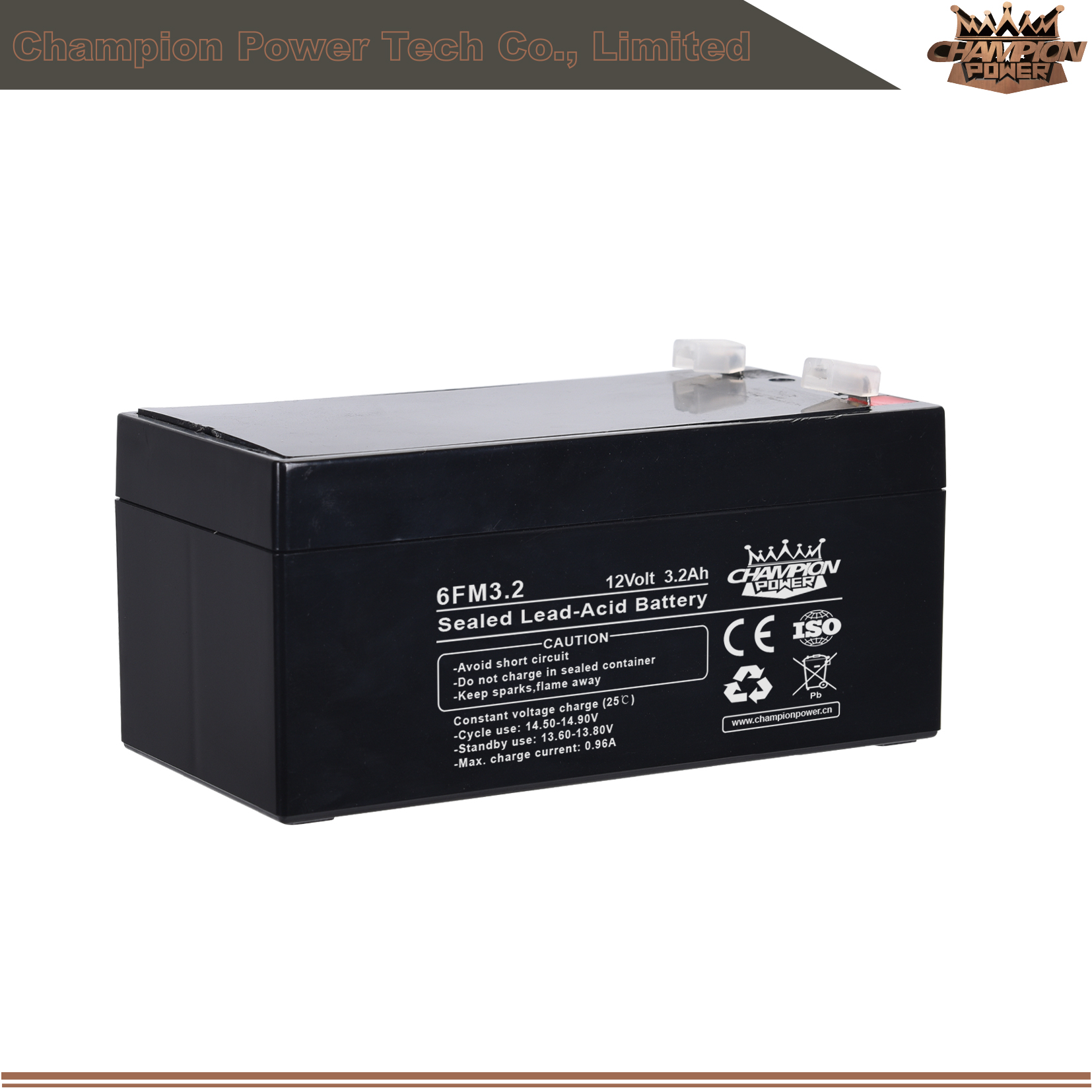Batterie AGM 6FM3.2 12V3.2AH