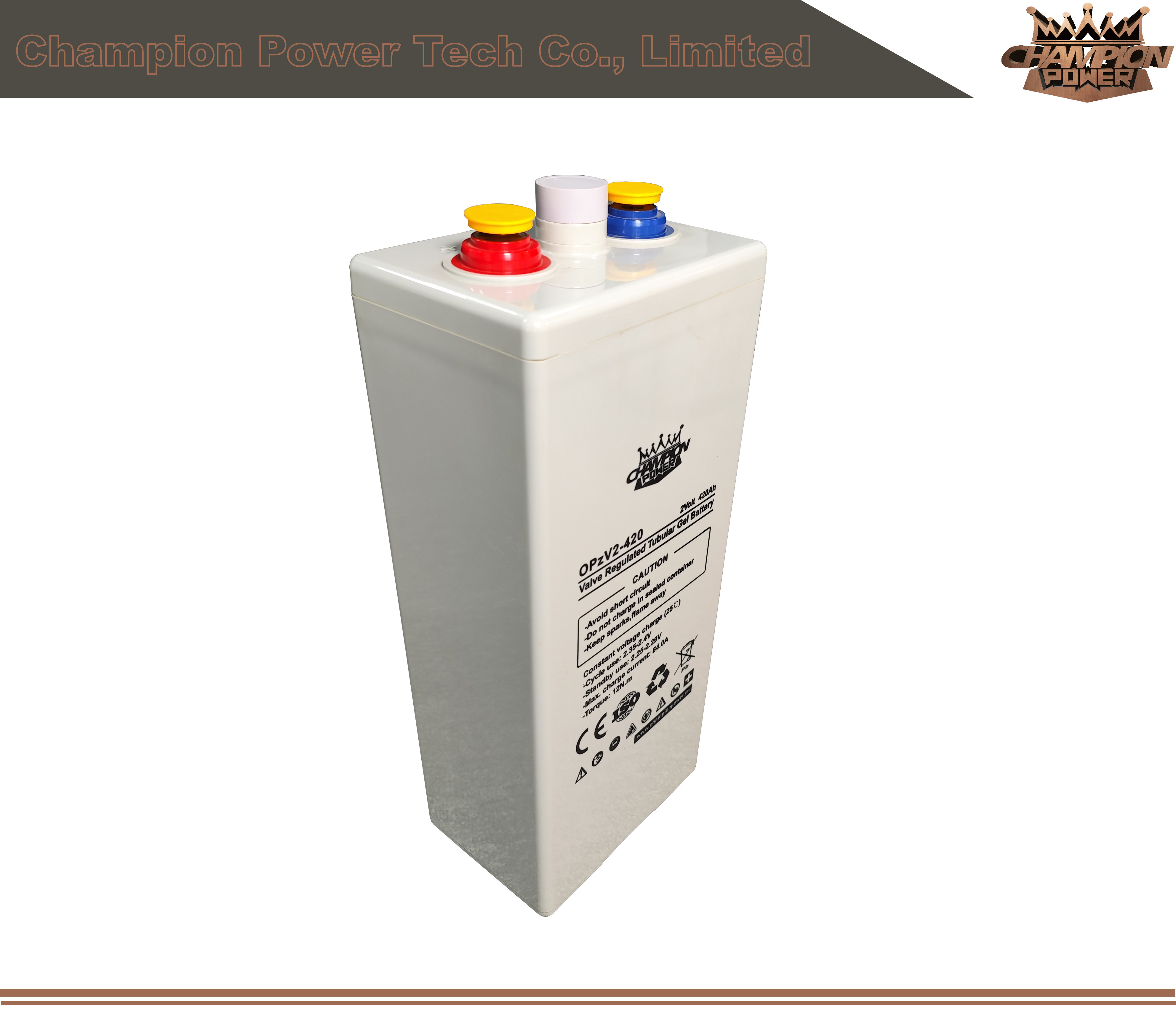 OPZV2-420 2V420AH BATTERIE OPZV