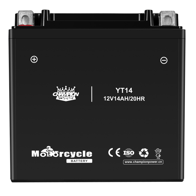 Batterie de moto YT14B 12V14AH