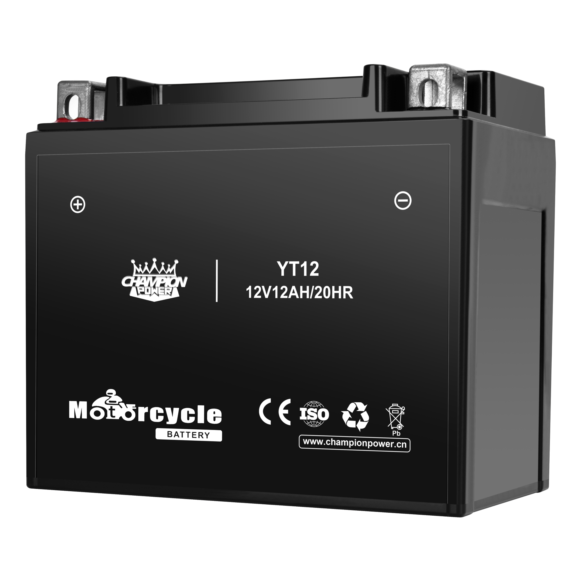 Batterie de moto YT12 12V12AH