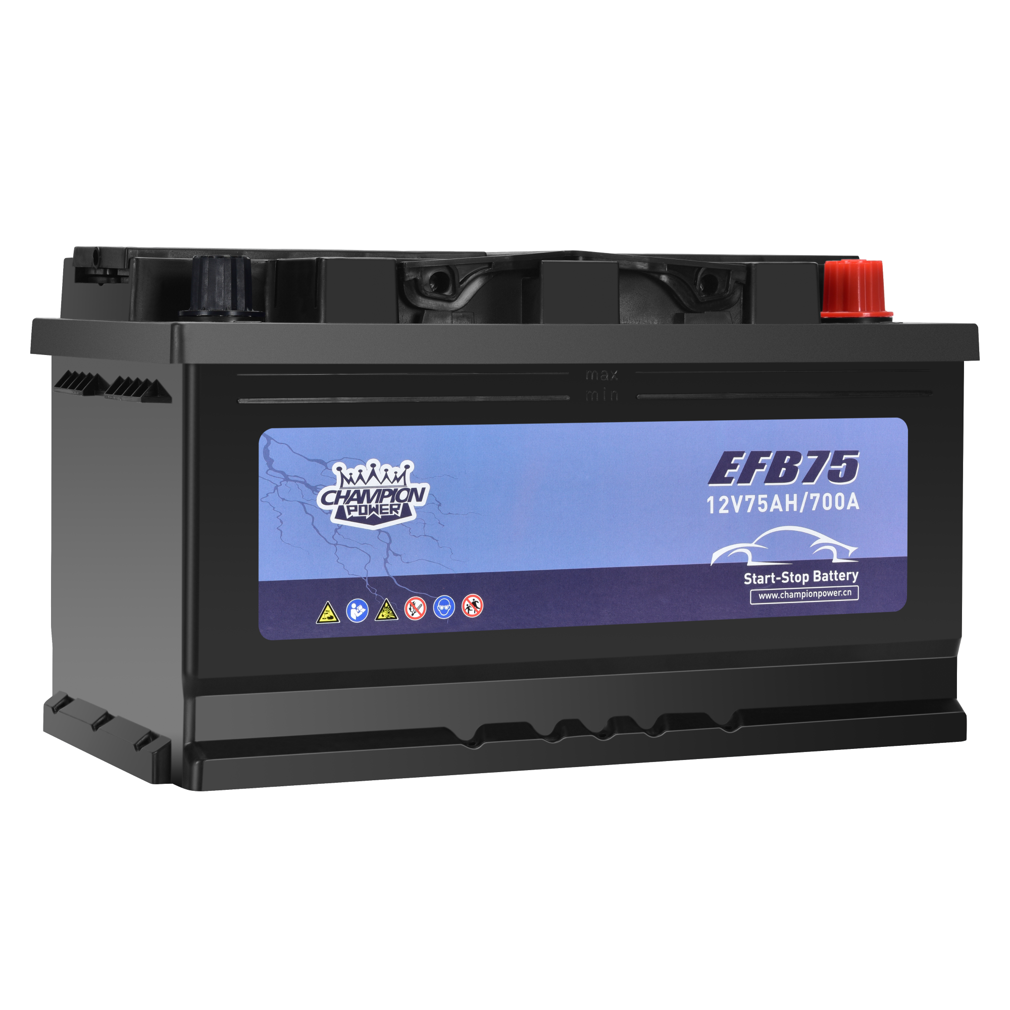 Batterie EFB75 12V75AH EFB