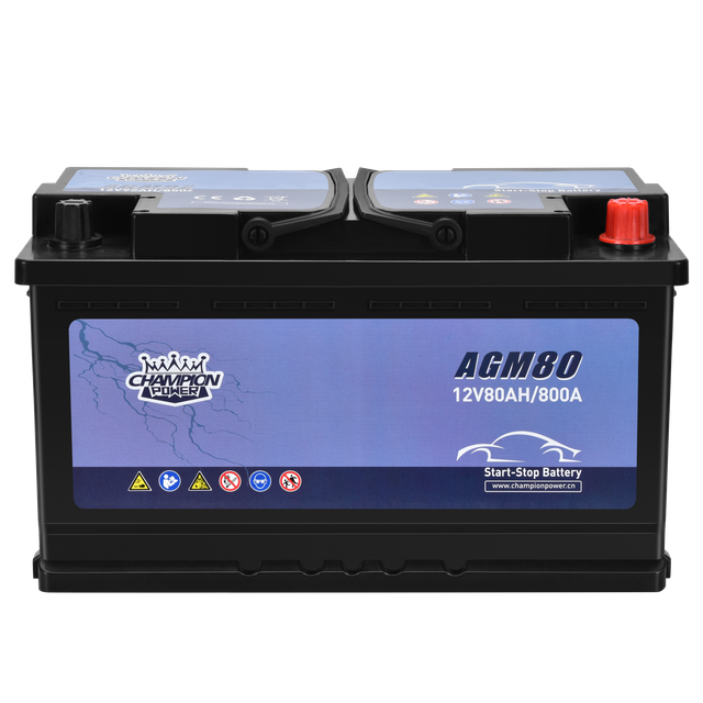 AGM80 12V80AH Batterie de départ de départ