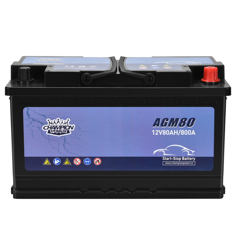 AGM80 12V80AH Batterie de départ de départ