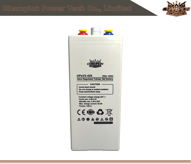 OPZV2-420 2V420AH BATTERIE OPZV